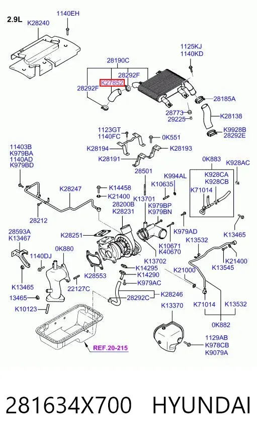  281634X700 Hyundai/Kia