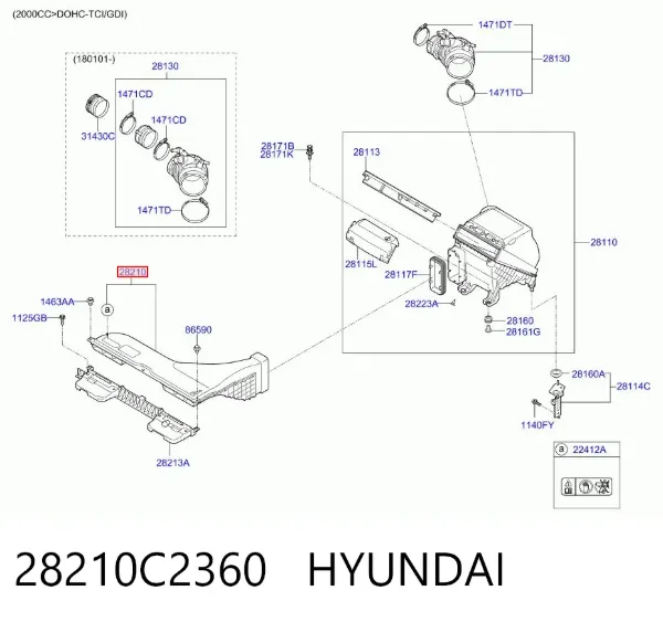  28210C2360 Hyundai/Kia