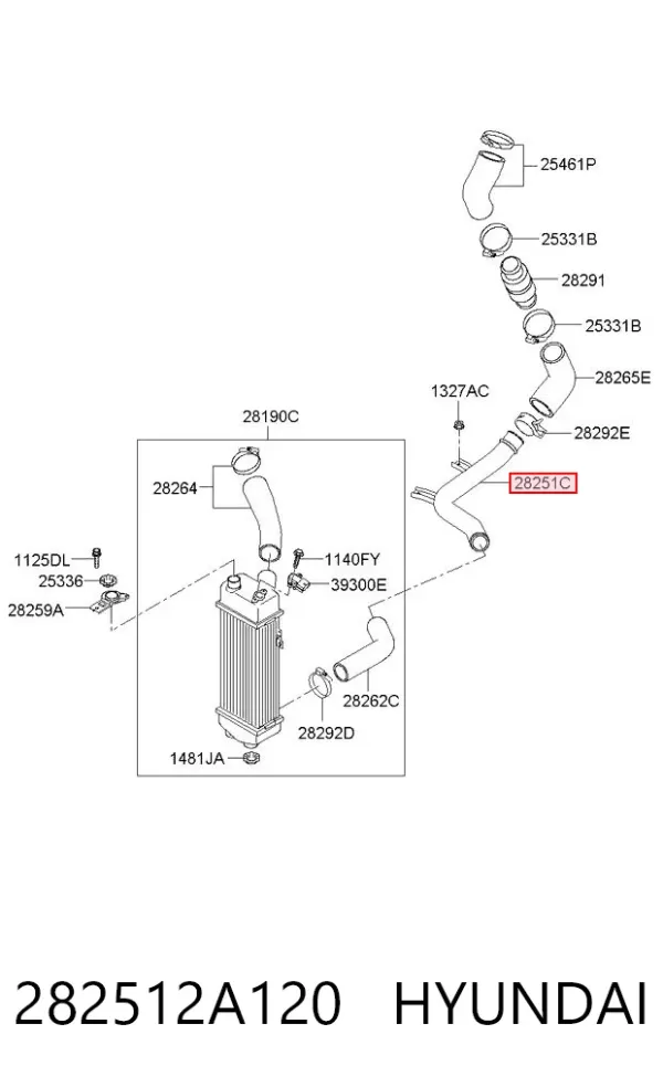  282512A120 Hyundai/Kia