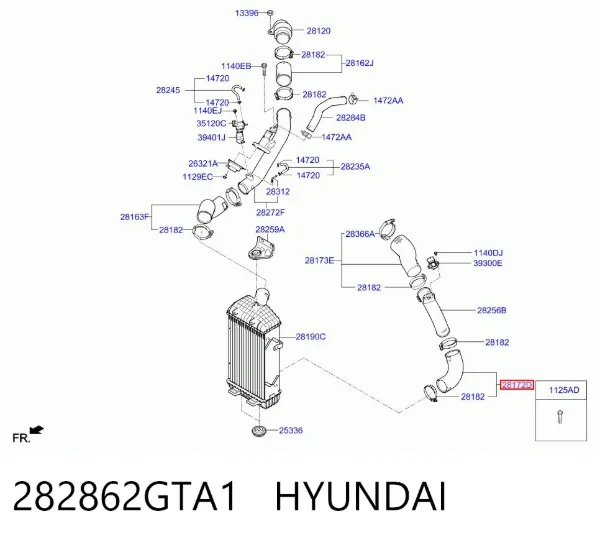  282862GTA1 Hyundai/Kia