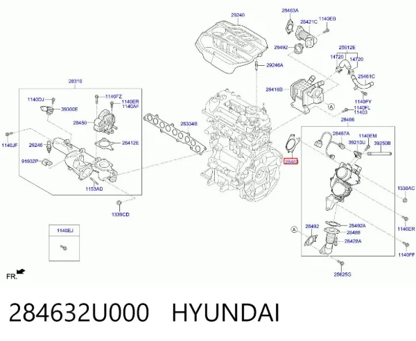  284632U000 Hyundai/Kia