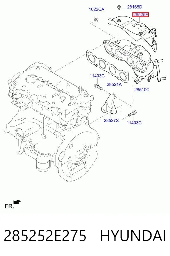  285252E275 Hyundai/Kia