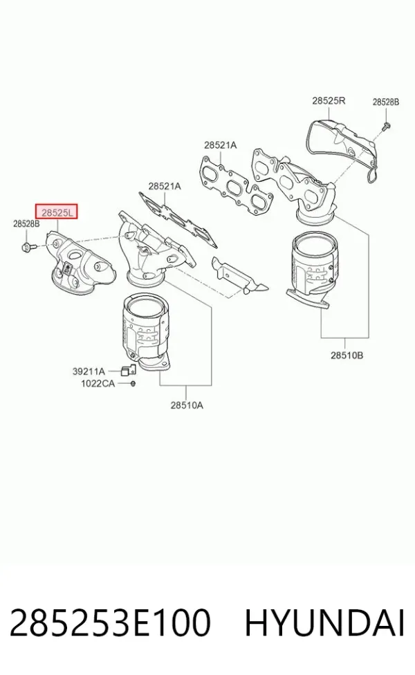  285253E100 Hyundai/Kia