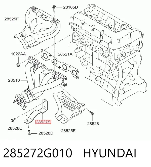  285272G010 Hyundai/Kia