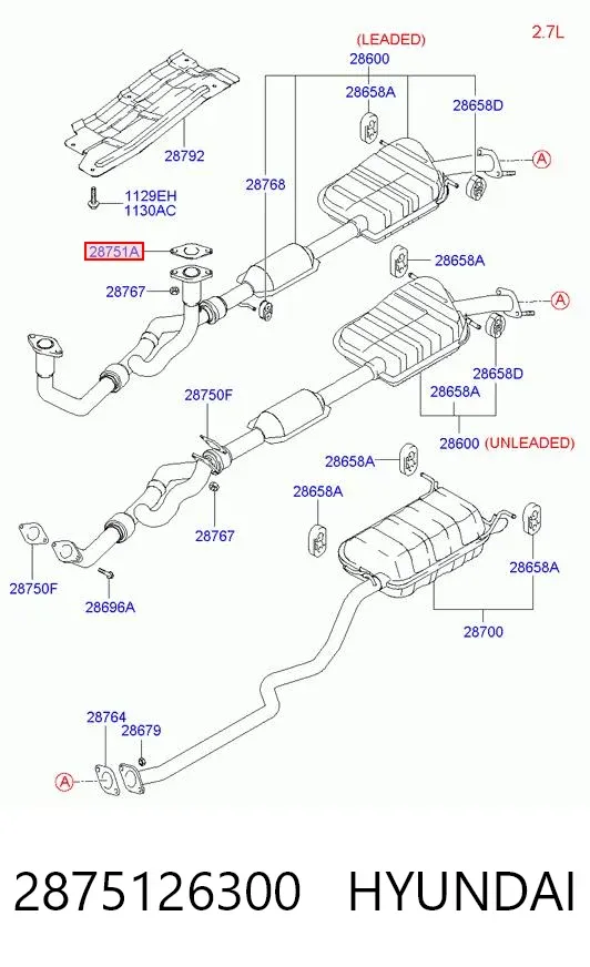  2875126300 Hyundai/Kia