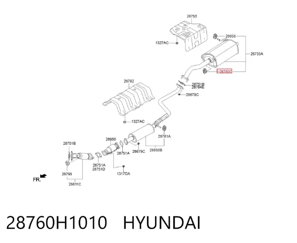 Подушка глушника KIA Carens III