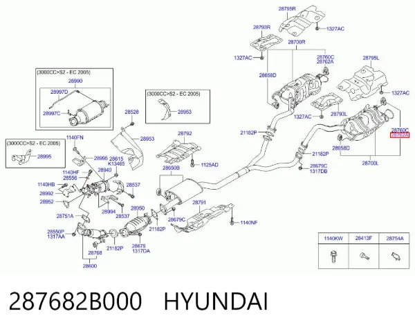  287682B000 Hyundai/Kia