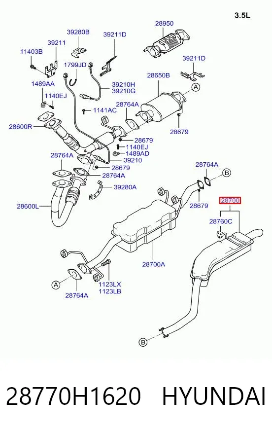  28770H1620 Hyundai/Kia
