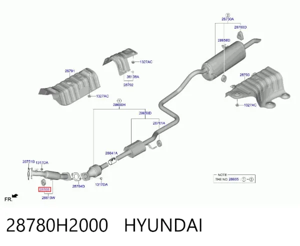 Стійка стабілізатора переднього, ліва 28780H2000 Hyundai/Kia