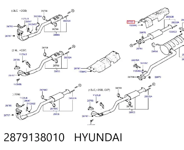  2879138010 Hyundai/Kia