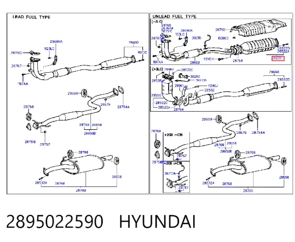 Каталізатор Hyundai Accent I