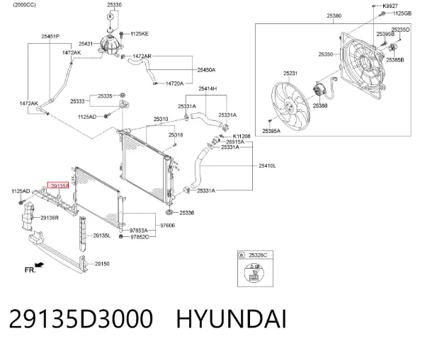  29135D3000 Hyundai/Kia