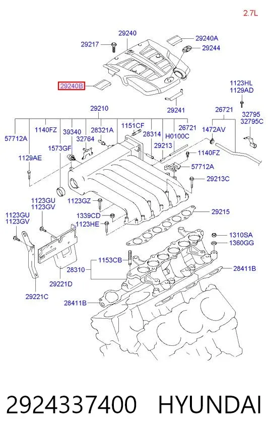  2924337400 Hyundai/Kia