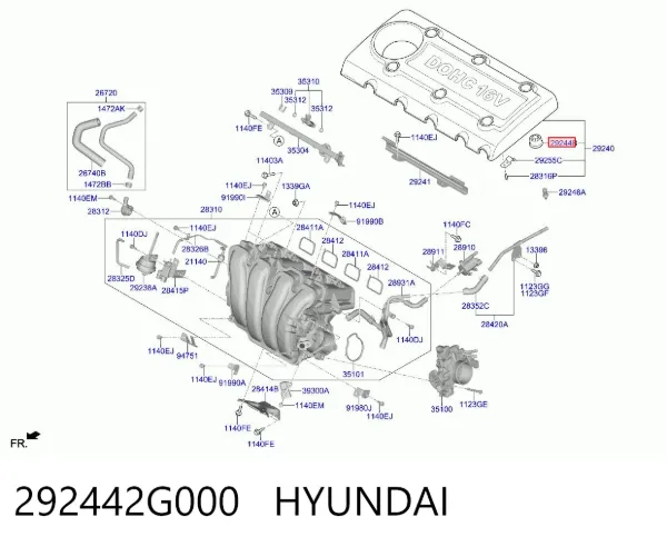  292442G000 Hyundai/Kia