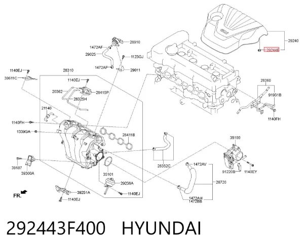  292443F400 Hyundai/Kia