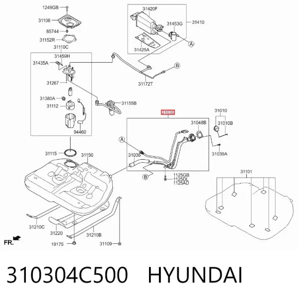  310304C500 Hyundai/Kia