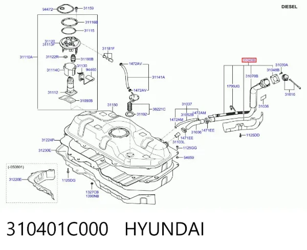  310401C000 Hyundai/Kia