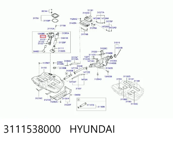  3111538000 Hyundai/Kia