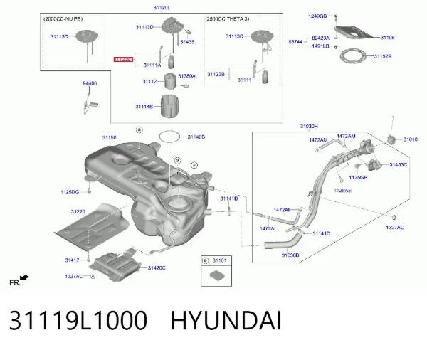  31119L1000 Hyundai/Kia