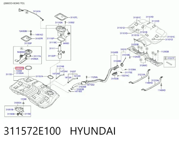  311572E100 Hyundai/Kia