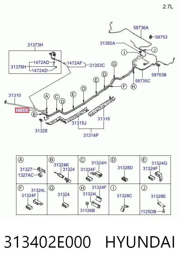  313402E000 Hyundai/Kia