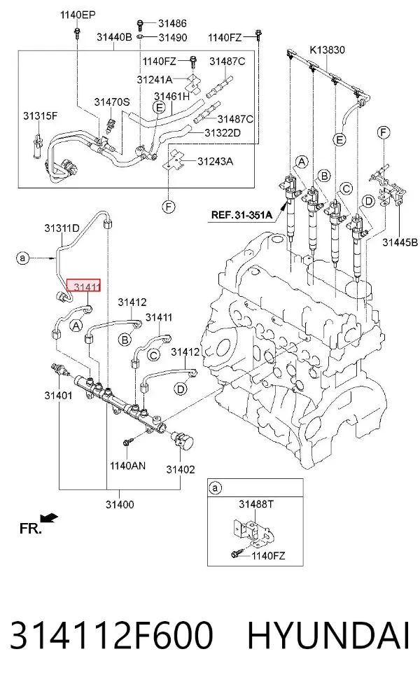  314112F600 Hyundai/Kia