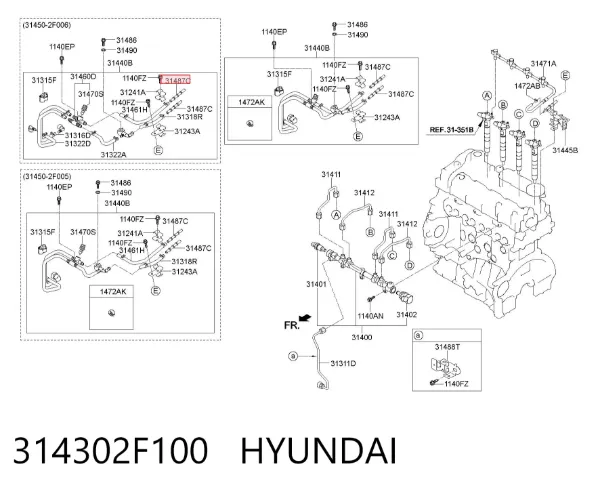  314302F100 Hyundai/Kia