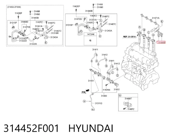  314452F001 Hyundai/Kia