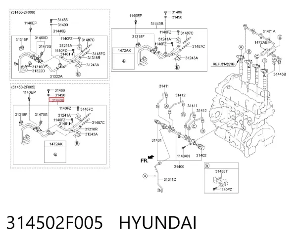  314502F005 Hyundai/Kia