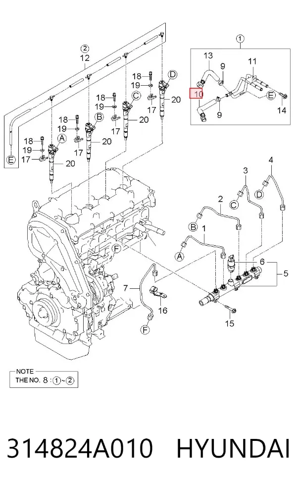  314824A010 Hyundai/Kia