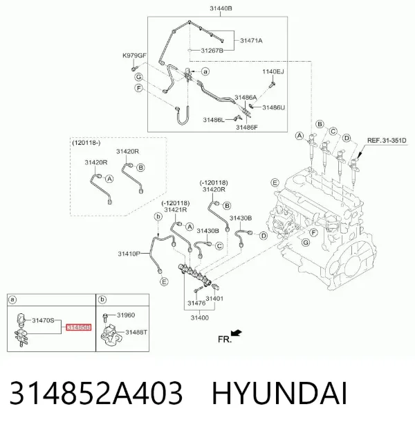  314852A403 Hyundai/Kia