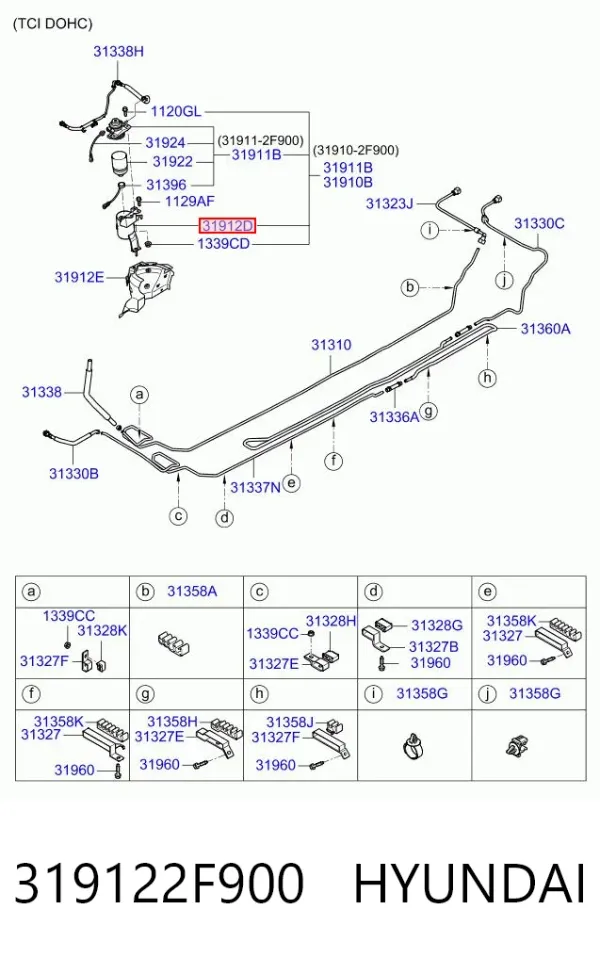  319122F900 Hyundai/Kia