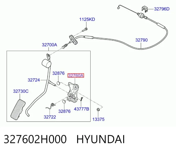  327602H000 Hyundai/Kia