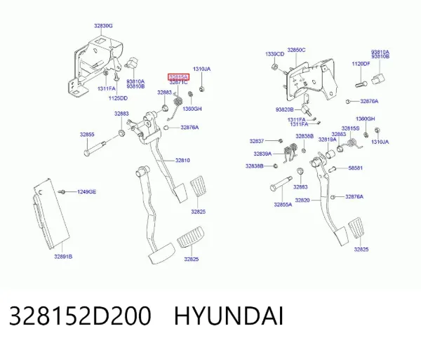  328152D200 Hyundai/Kia