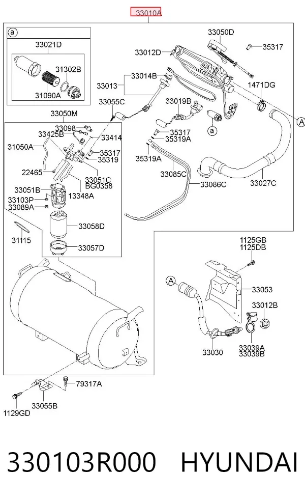 Паливний бак Hyundai Sonata VI