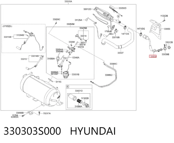  330303S000 Hyundai/Kia