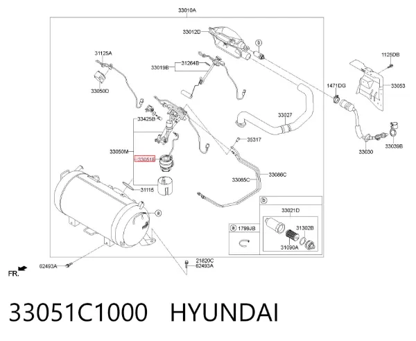 Насос паливний електричний Hyundai Sonata VII