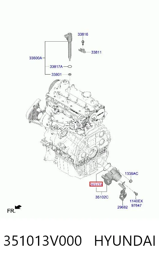  351013V000 Hyundai/Kia