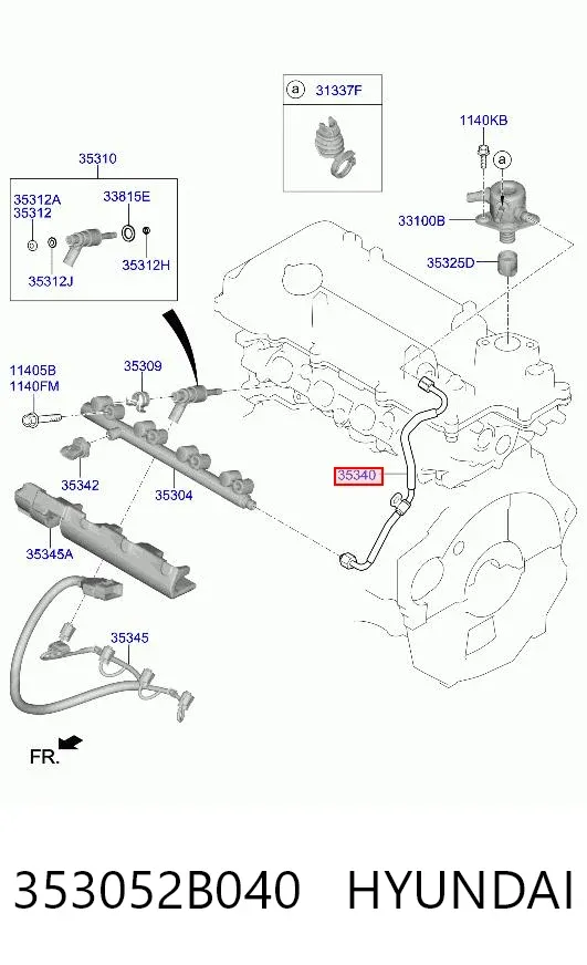  353052B040 Hyundai/Kia
