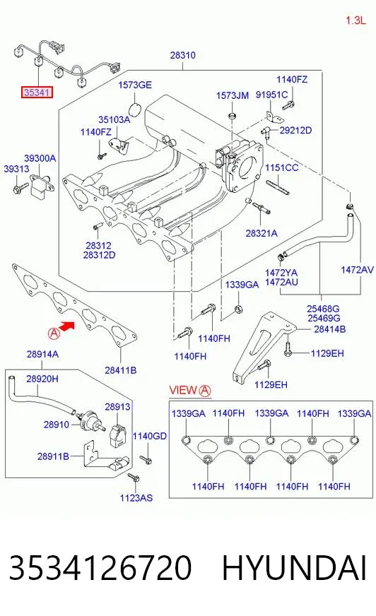  3534126720 Hyundai/Kia