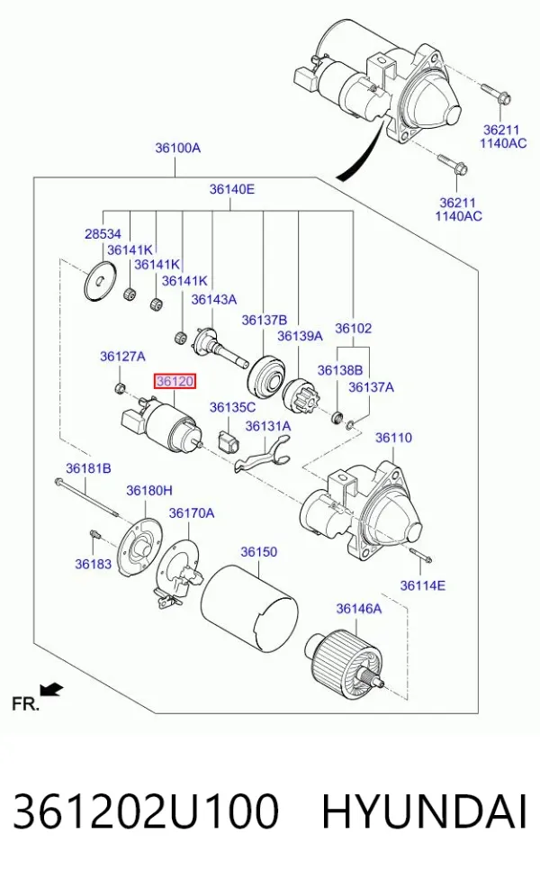  361202U100 Hyundai/Kia