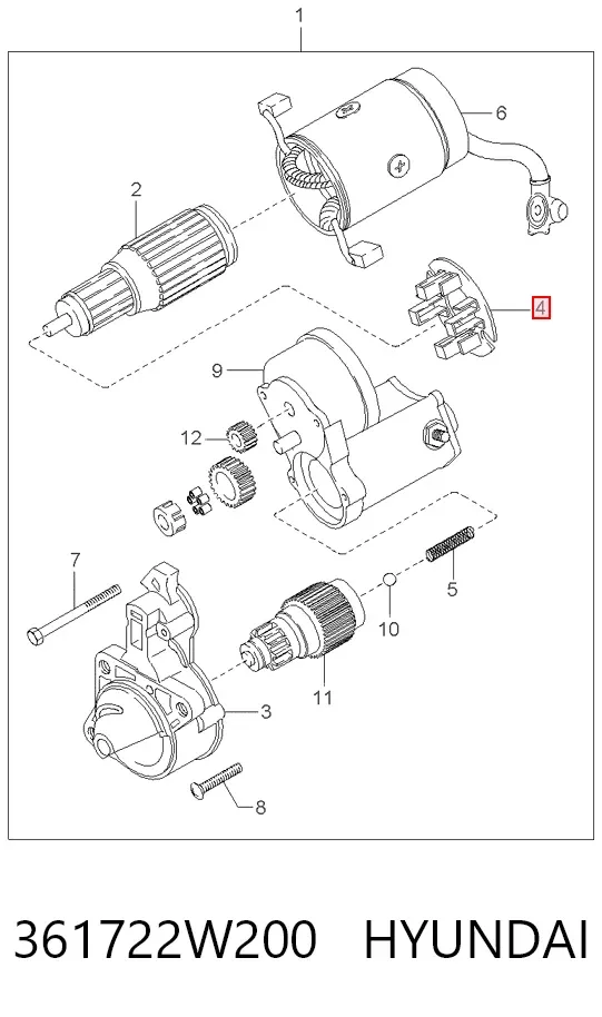  361722W200 Hyundai/Kia