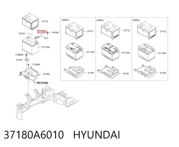  37180A6010 Hyundai/Kia