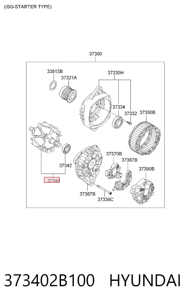  373402B100 Hyundai/Kia