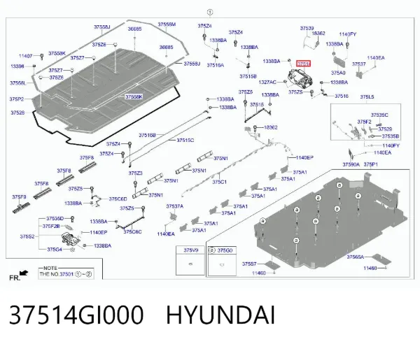  37514GI000 Hyundai/Kia