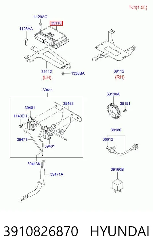  3910826870 Hyundai/Kia
