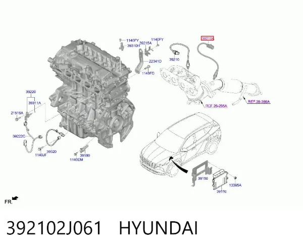  392102J061 Hyundai/Kia