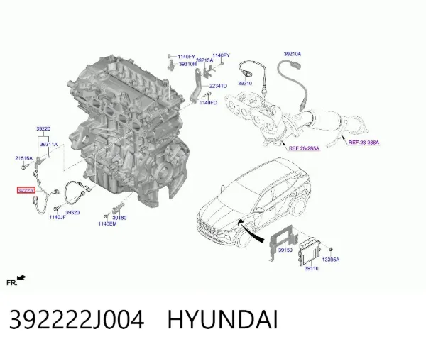  392222J004 Hyundai/Kia