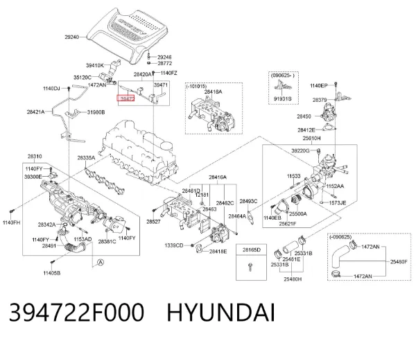  394722F000 Hyundai/Kia