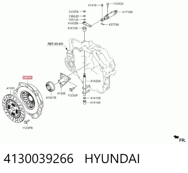 Корзина зчеплення 4130039266 VALEO